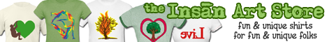 the Insan Art Store @ Spreadshirt