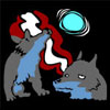 Wolves Howlin' at the moon